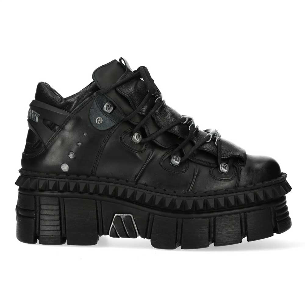New Rock - M-WALL106-S13 Plateausneaker - Schwarz